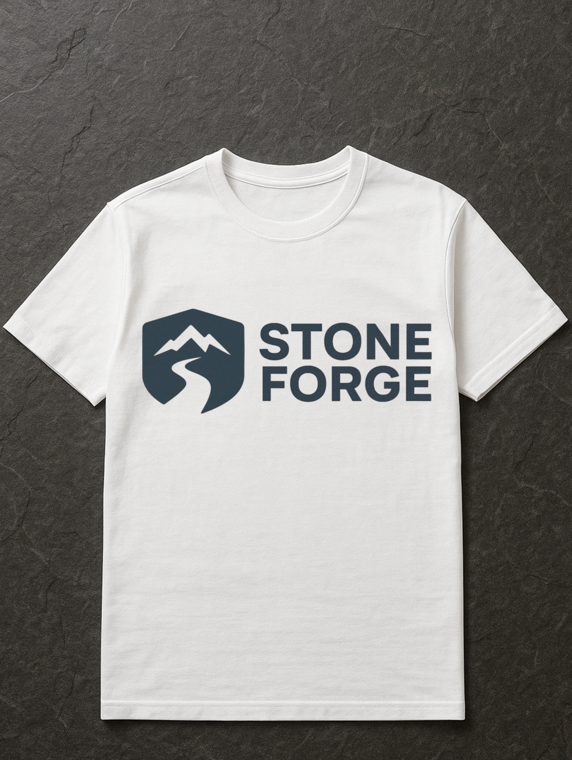Stone Forge White Tee